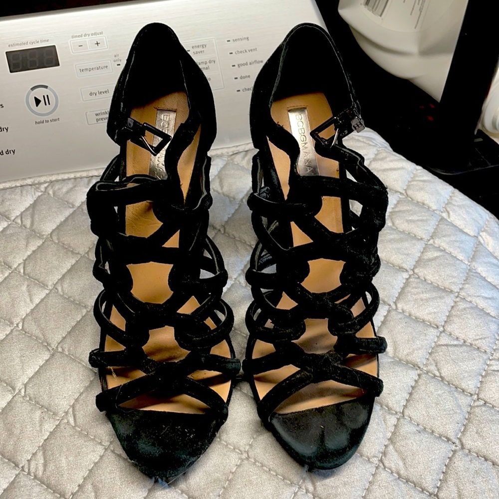 BCBG black heels